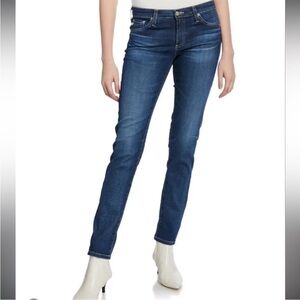 AG Adriano Goldschmied The Stilt‎ Cigarette Blue Jeans | Size 28